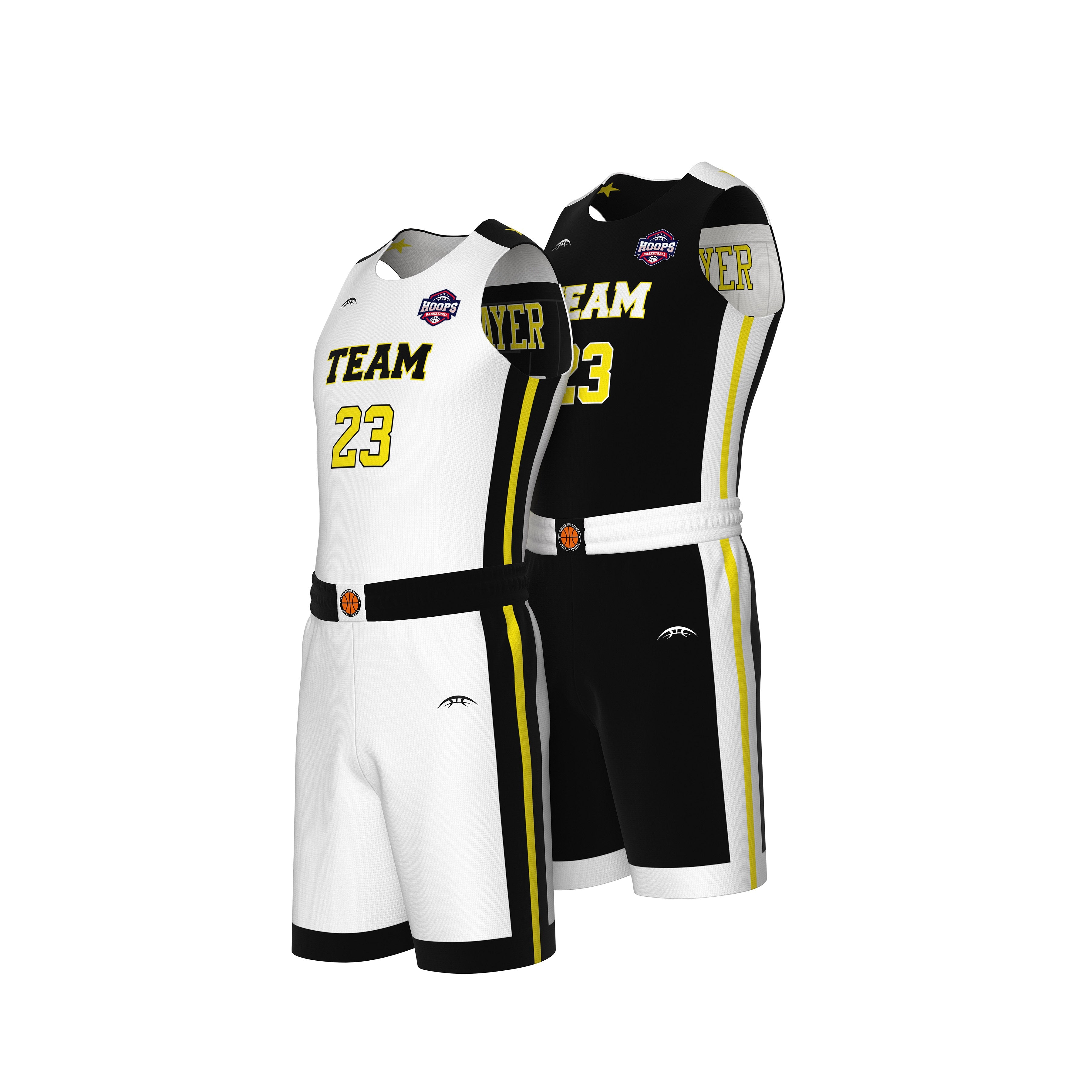 Custom All-Star Reversible Basketball Uniform - 116 Duke M / Men's