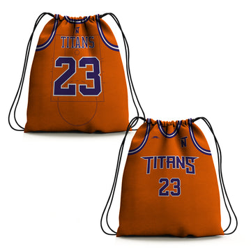 NORTHAMPTONSHIRE TITANS ORANGE CINCH BAG