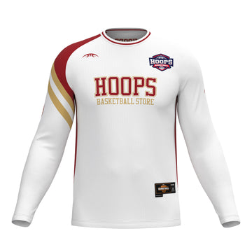 Custom Digital Print Basketball Warm-Up Shirt - 1010