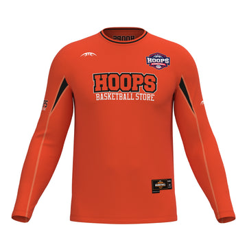 Custom Digital Print Basketball Warm-Up Shirt - 1011